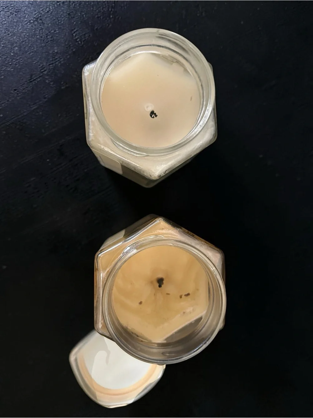 4 Vintage Home Interiors Scented Candle Lilac, Lemon Chiffon Honeydew Cookie